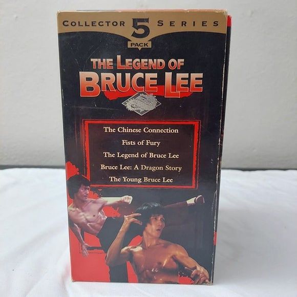 The Legend of Bruce Lee Collectors Series 5 Tape Box Set VHS 1997 EUC - Picture 4 of 10